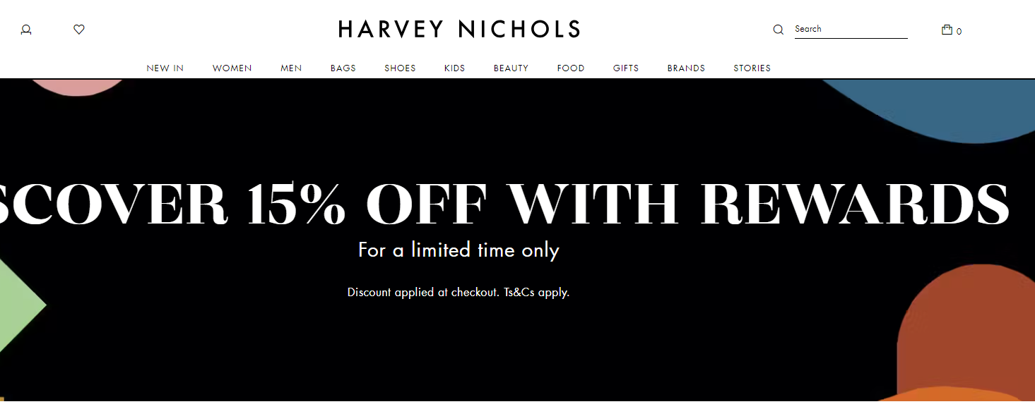 Harvey Nichols折扣代碼2024-英國哈維尼克斯百貨會員精選商品無門檻85折促銷
